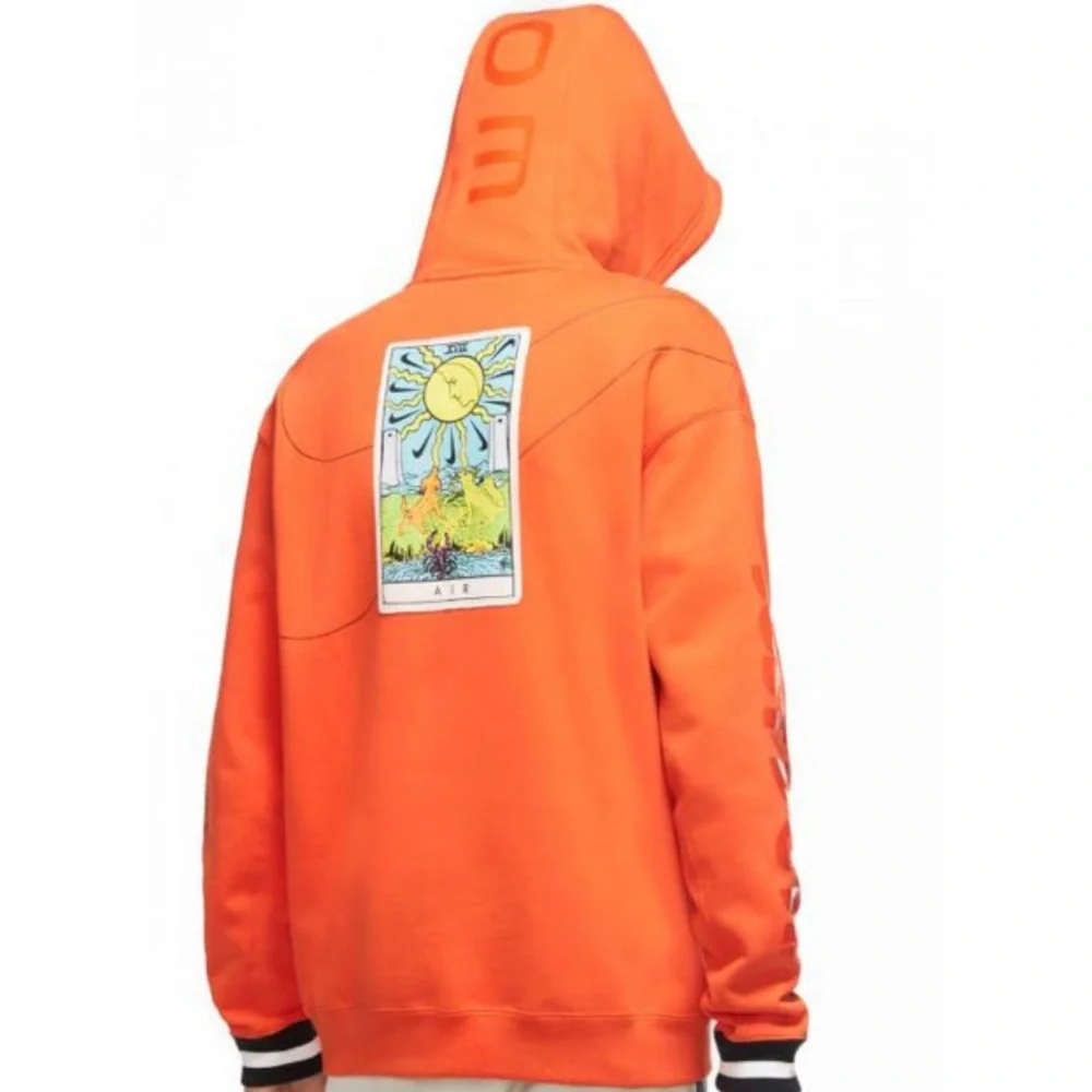 NIKE ELEMENTS HOODIE & SWEATPANTS SET ULTRA RARE ORANGE COLOR-WAY BRAND NEW NWT - Picture 5 of 16